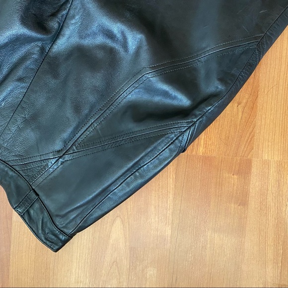 Chocolate Leather Pant | Mac Douglas - Picture 4 of 6